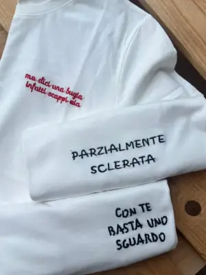 T-Shirt Parzialmente Sclerata